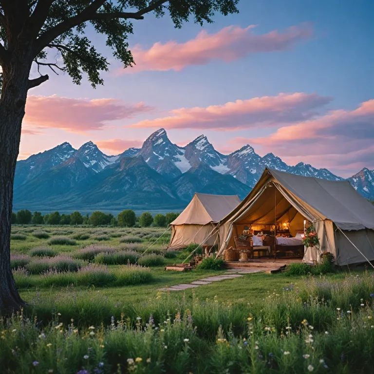 Grand Teton glamping: luxury stays immersed in nature near Jackson Hole