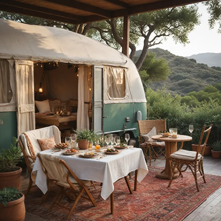 Elegant glamping in southern California for nature, gastronomy, and style