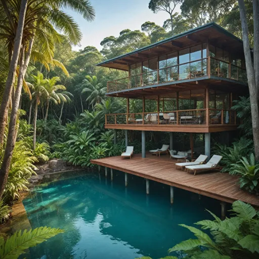 Eco friendly luxury accommodation in Queensland’s rainforest and reef regions