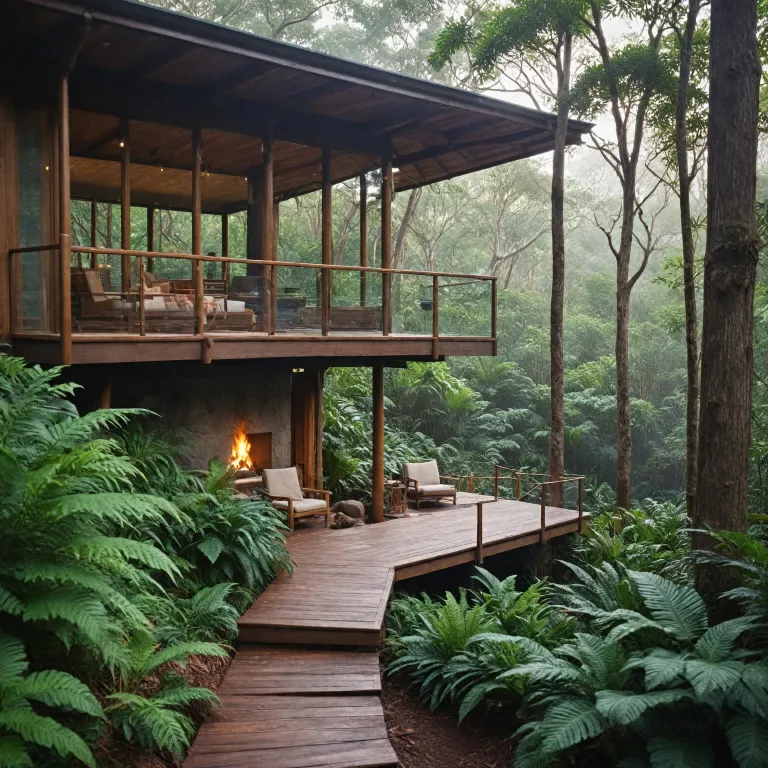 Luxury lodges in Queensland for immersive rainforest experiences