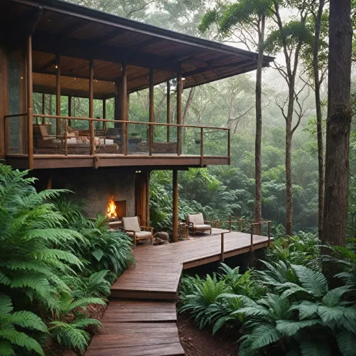 Luxury lodges in Queensland for immersive rainforest experiences