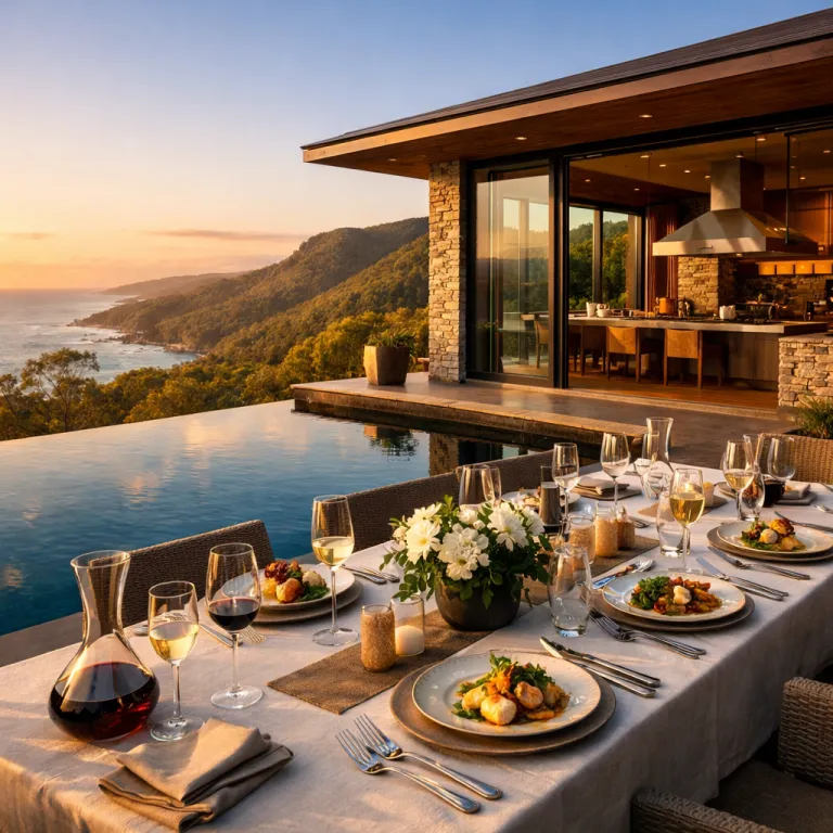 Luxury accommodation with natural views in NSW for refined gastronomy escapes
