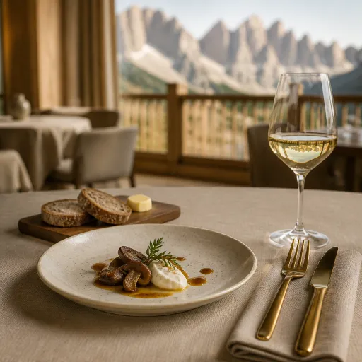 Refined luxury hotels in the Dolomites for gastronomy‑led stays
